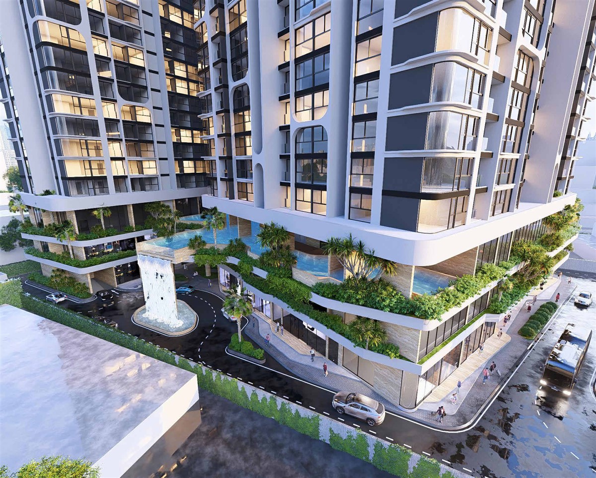 Chung cư cao tầng The Broadways - Ảnh 9